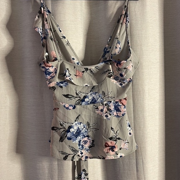 MONTEAU FLORAL WRAP TANK - Picture 5 of 5